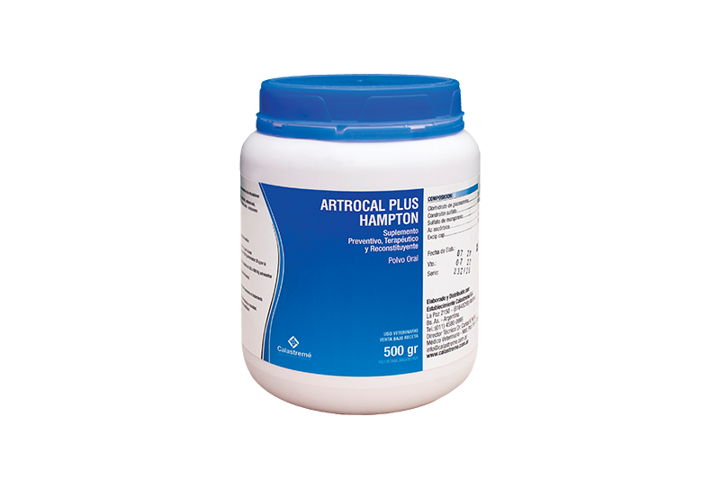 Artrocal Plus Hampton - SUPLEMENTO PREVENTIVO, TERAPÉUTICO, RECONSTITUYENTE | POLVO ORAL - Laboratorio Calastremé