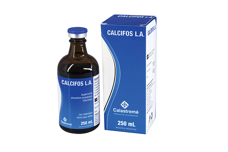 Calcifos L.A. - SUPLEMENTO PREVENTIVO TERAPÉUTICO VITAMÍNICO - Laboratorio Calastremé