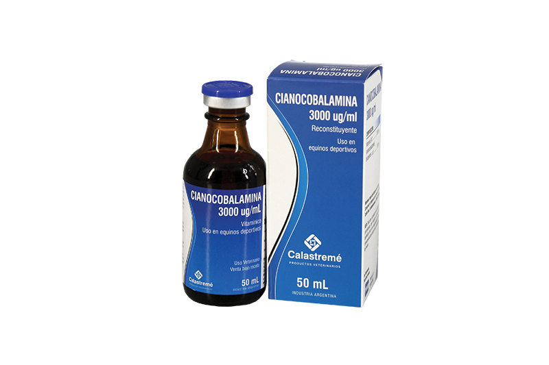 Cianocobalamina 3000 - VITAMÍNICO - Laboratorio Calastremé