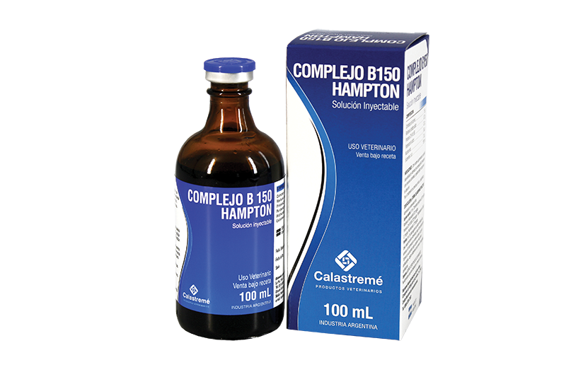 Complejo B 150 Hampton - SUPLEMENTO PREVENTIVO -  TERAPÉUTICO  - RECONSTITUYENTE. - Laboratorio Calastremé