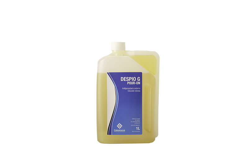 Despio G Pour On - ANTIPARASITARIO INTERNO  - SOLUCION OLEOSA - Laboratorio Calastremé