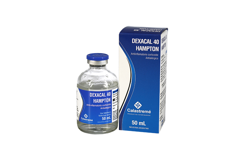 Dexacal 40 Hampton - TRATAMIENTO DE LA INFLAMACIÓN ANTIINFLAMATORIO ESTEROIDE - Laboratorio Calastremé