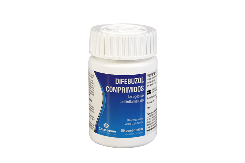 Difebuzol Comprimidos - ANALGÉSICO ANTIINFLAMATORIO - Laboratorio Calastremé