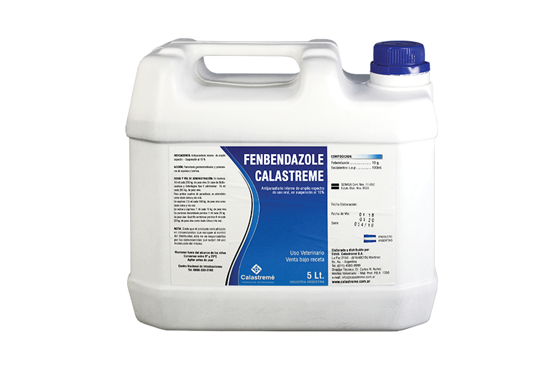 Fenbendazole Hampton - ANTIPARASITARIO DE AMPLIO ESPECTRO - Laboratorio Calastremé