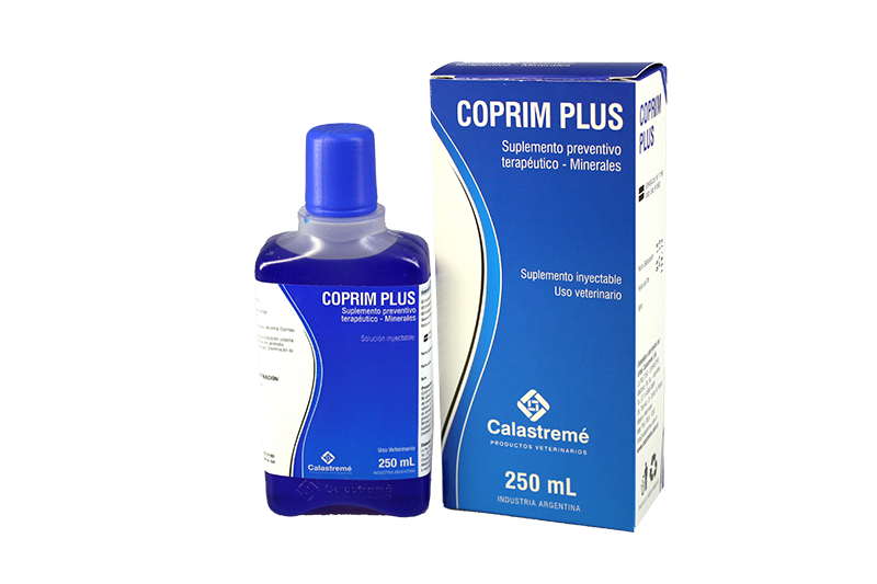 Coprim Plus - SUMPLEMENTOS  VITAMINICOS MINERALES - Grandes Animales - Laboratorio Calastremé