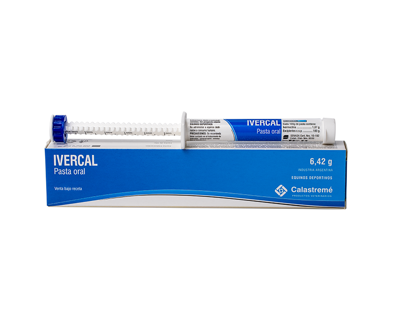 Ivercal - PASTA ORAL | ENDECTOCIDA - AVERMECTINA - Laboratorio Calastremé