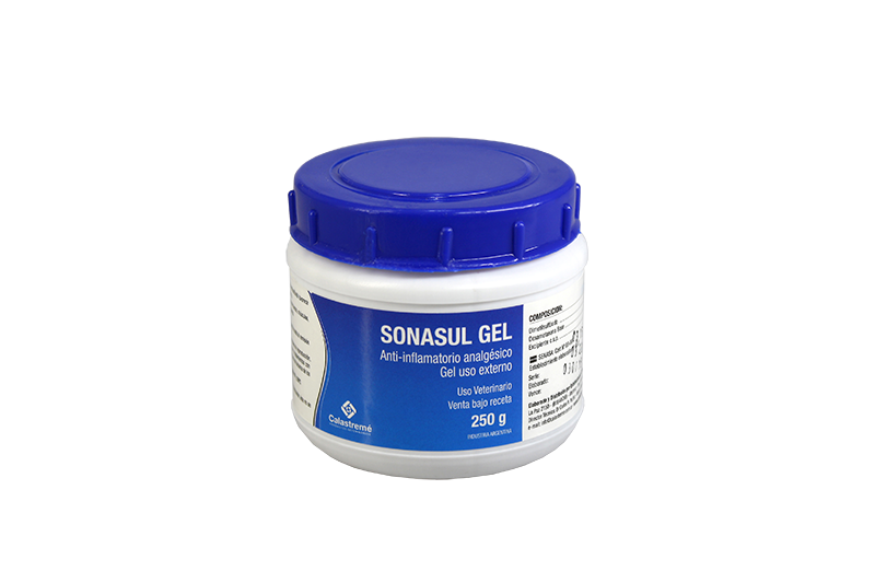 Sonasul Gel - ANTIINFLAMATORIO ANALGÉSICO| GEL USO EXTERNO - Laboratorio Calastremé