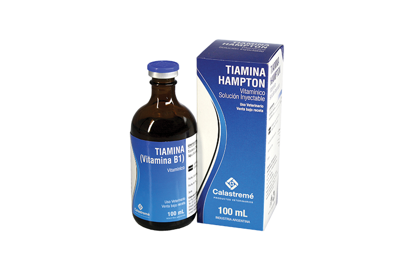 Tiamina Hampton - VITAMÍNICO - Laboratorio Calastremé